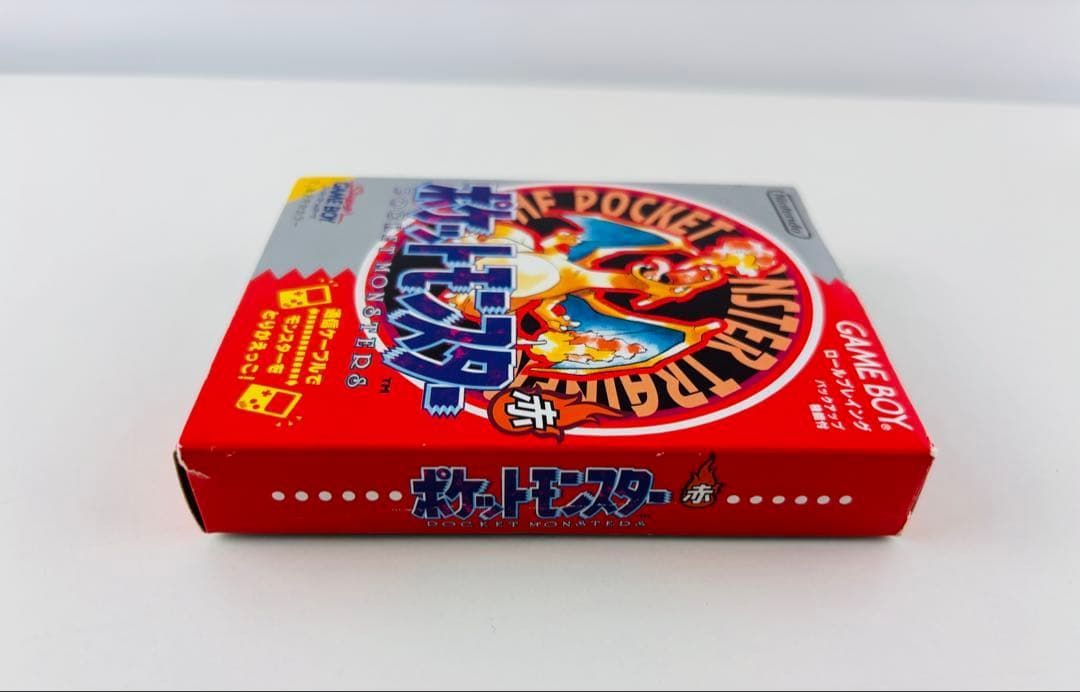 初版 ポケットモンスター レッド ポケモン ゲームボーイ ソフト 刻印22