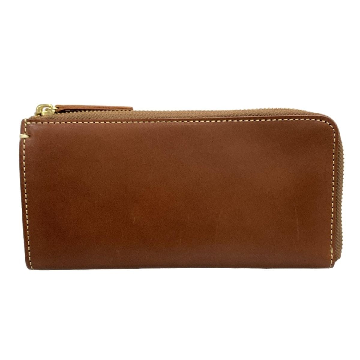 土屋鞄製造所 ツチヤカバンセイゾウショ 長財布 ブラウン L字ファスナー レザー