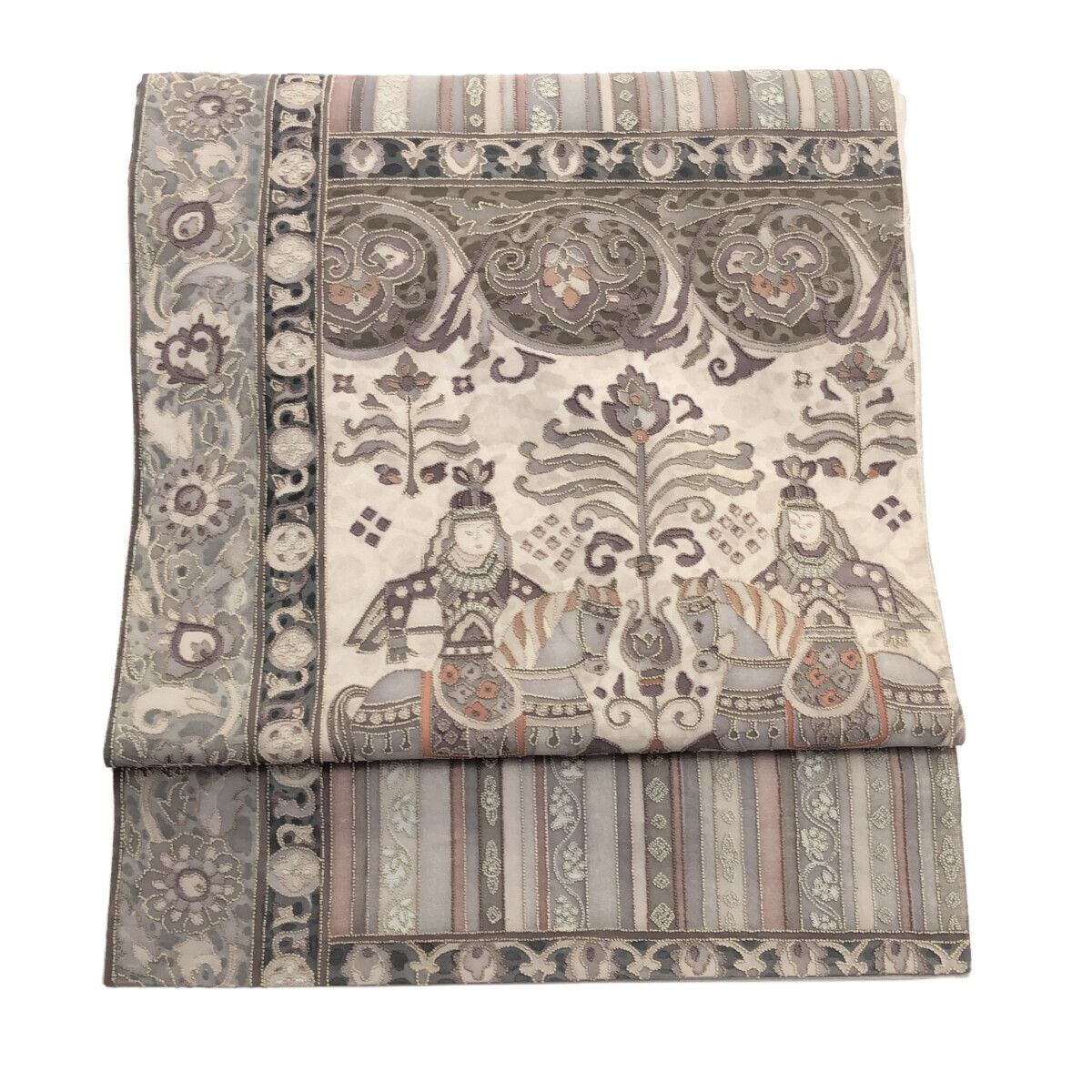 袋帯 相良刺繡 仕立上がり 12167