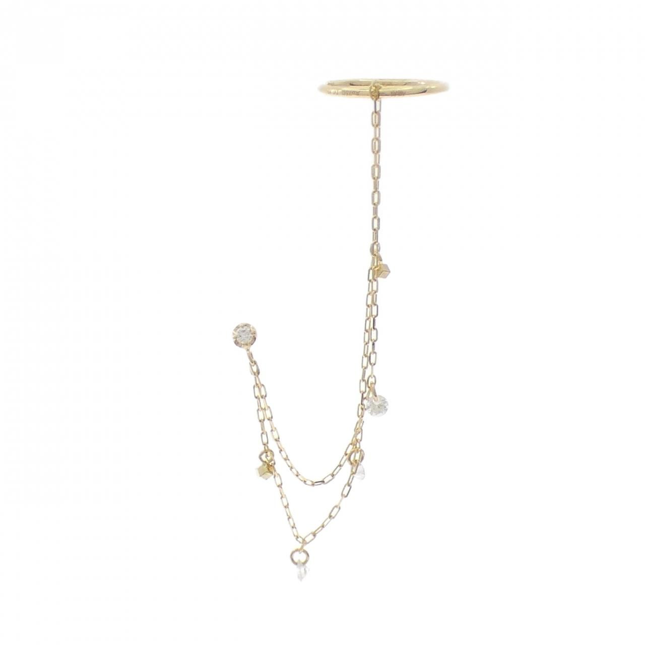 アーカー ビンドゥサリー ピアス 0 10 CT 片耳