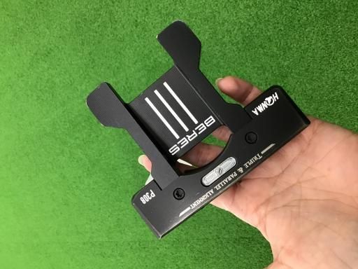 本間ゴルフ BERES P-308 黒IP 34インチ パター PT スチール フレックスその他 メンズ 男性用 右利き 右用 Cランク ゴルフクラブ