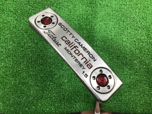 タイトリスト SCOTTY CAMERON California 1.5 2012 35インチ パター PT スチール フレックスその他 メンズ 男性用 右利き 右用 Dランク ゴルフクラブ