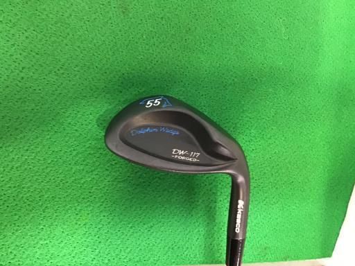 中古】 キャスコ Dolphin wedge DW-117 FORGED 55° ウェッジ WG KBS