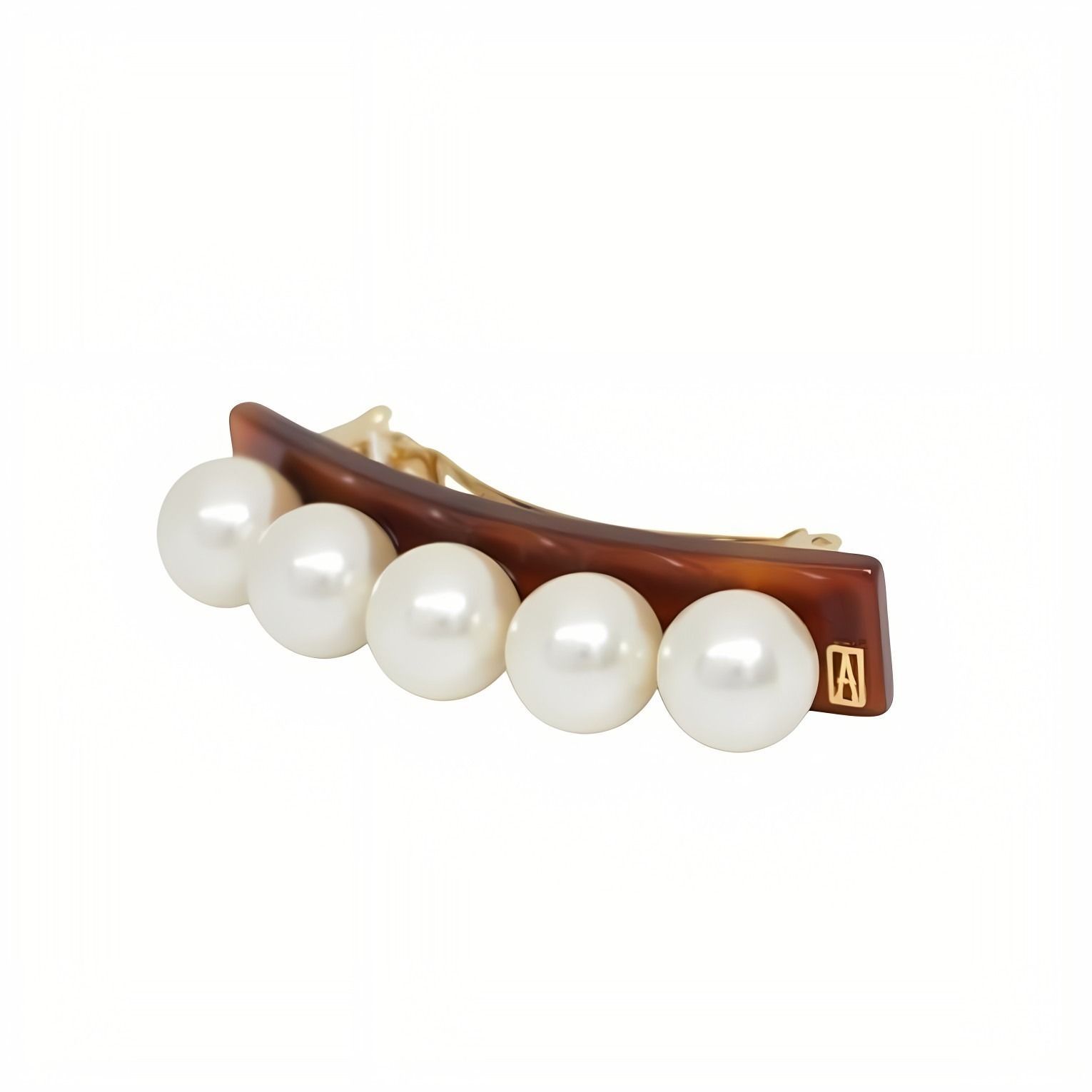 ギフト対応可 アレクサンドルドゥパリ DE PARIS バレッタ AUTO 6 CM PERLEE クリップ ヘア 髪飾り レディース おしゃれ ブランド プレゼント