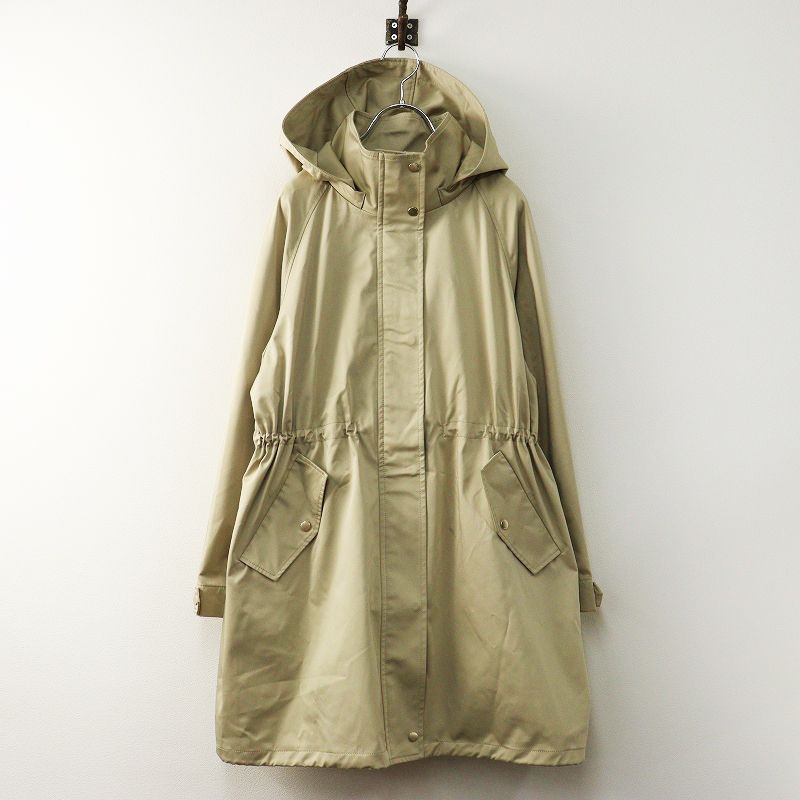 2025 AW NOLLEY S sophi ノーリーズ LIMONTA EAST ウォッシャブル ハーフ丈マンパ マウンテンパーカー 38 ベージュ┃