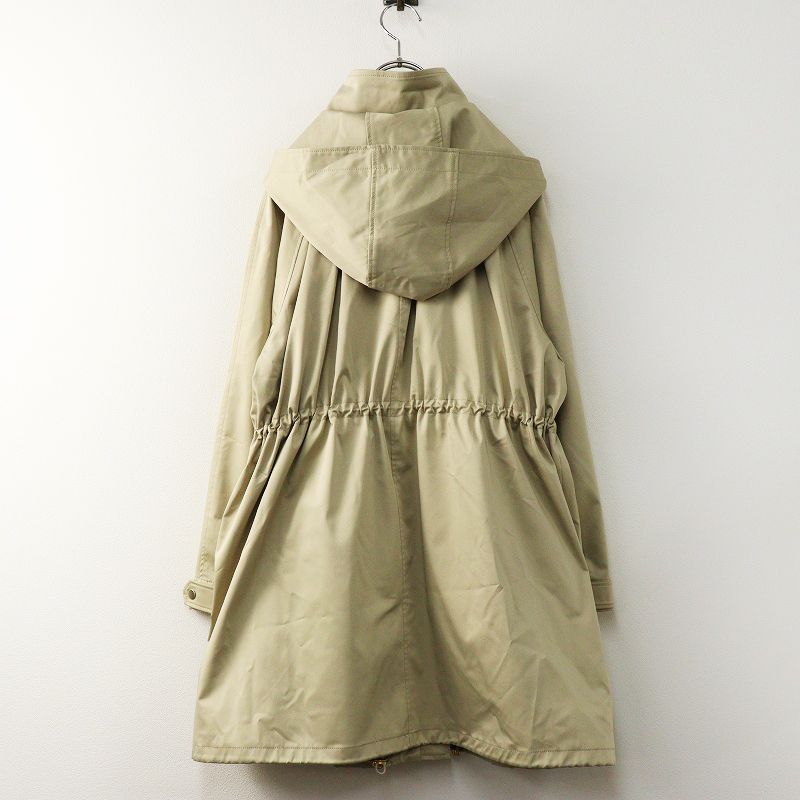 2025 AW NOLLEY S sophi ノーリーズ LIMONTA EAST ウォッシャブル ハーフ丈マンパ マウンテンパーカー 38 ベージュ┃