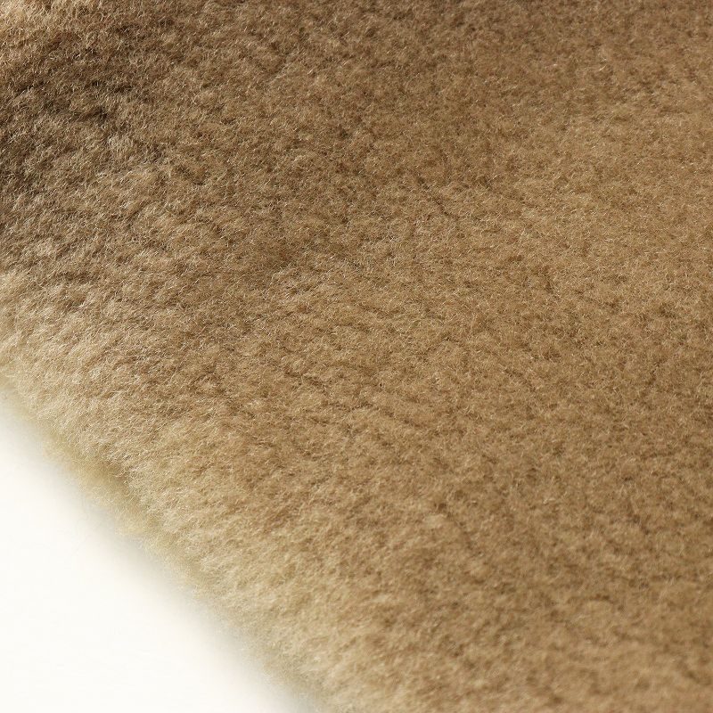  定価13 2万 2025 AW ウィムガゼット Whim Gazette ムートンフードジレ F ベージュ┃ムートンレザー 羊革 登山用品 アウトドア