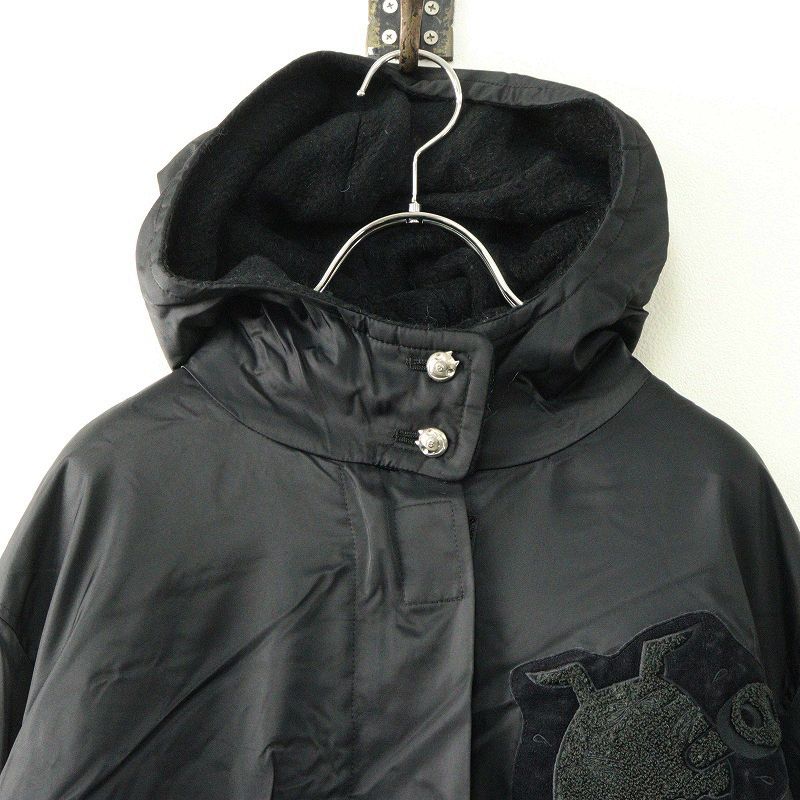 アルベロベロ　OLLEBOREBLA フード付きコート アルベロベロ オレボレブラ ALBEROBELLO OLLEBOREBLA ぶたさんワッペン