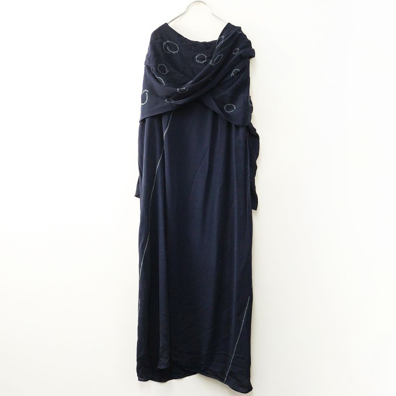 ヨーガンレール Jurgen Lehl シルクジョーゼット ドレープロング