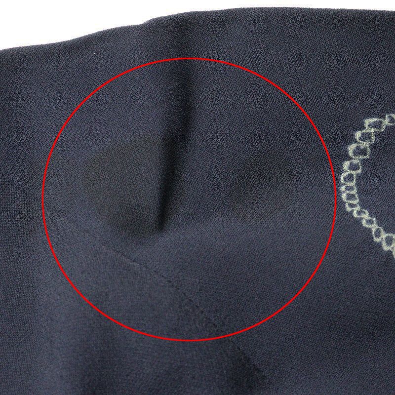 ドレープロングワンピース M