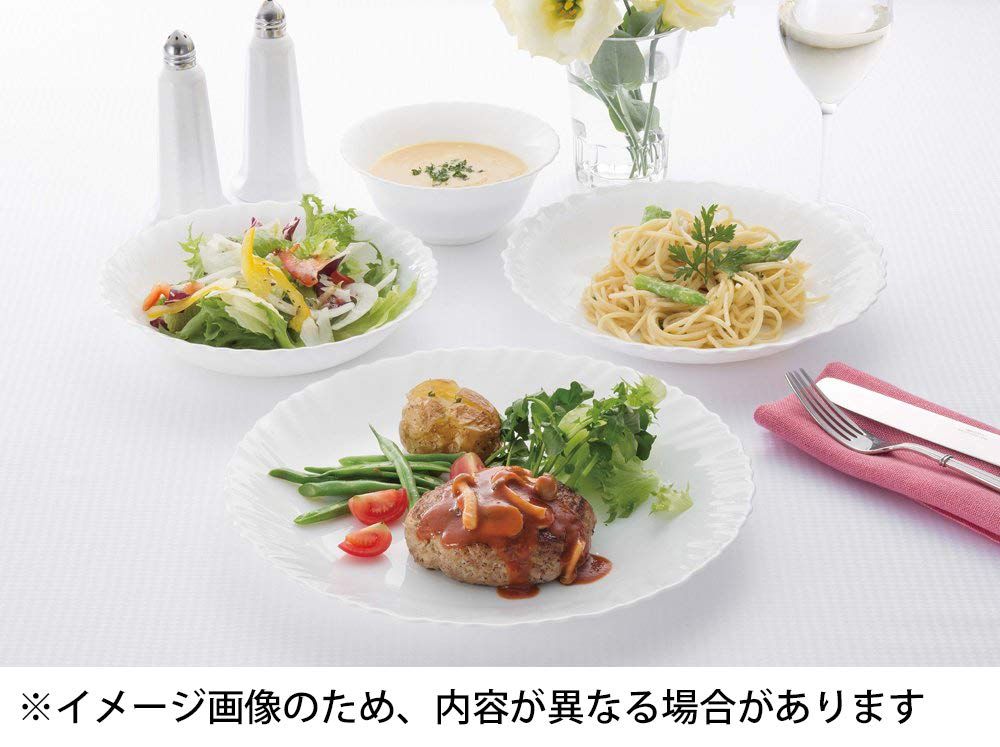  iwaki イワキ 耐熱ガラス 食器 耐熱皿 強化ガラス食器 グランドフルール柄 大皿 25 cm ×5点セット 電子レンジ対応 B 22222-GF その他 食器 キッチン用品