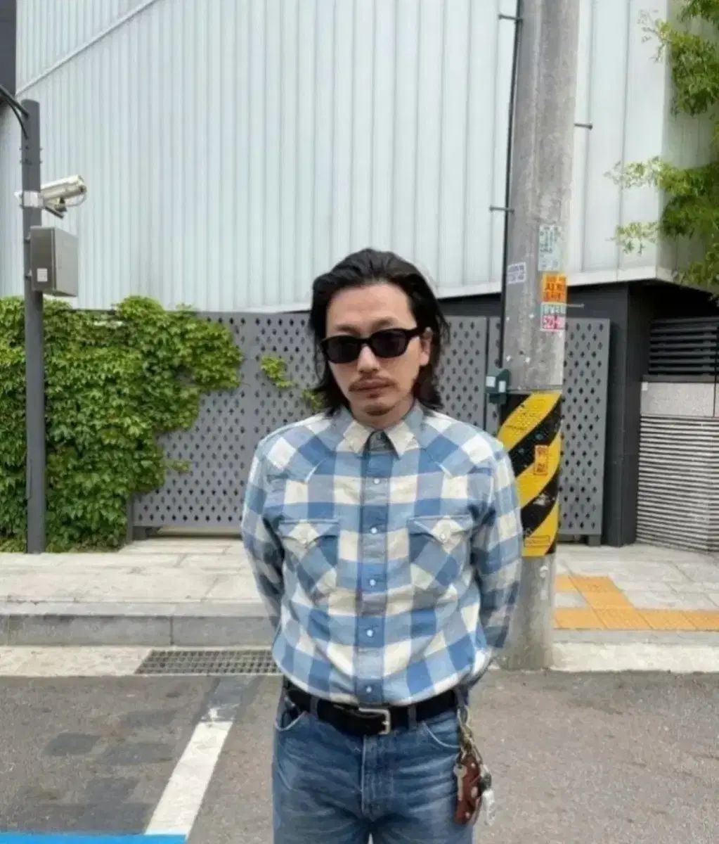 セール，大人気 RRL(ダブルアールエル) ウェスタン シャツ イドンフィ 着用 XL 長袖シャツ