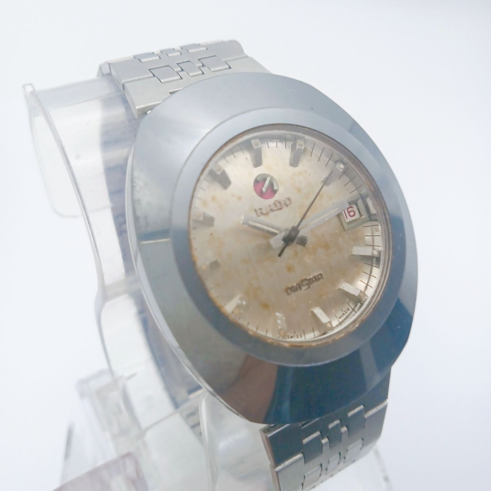 稼働 良品】1220-1 RADO DIASTAR ラドー ダイヤスター メンズ腕時計 