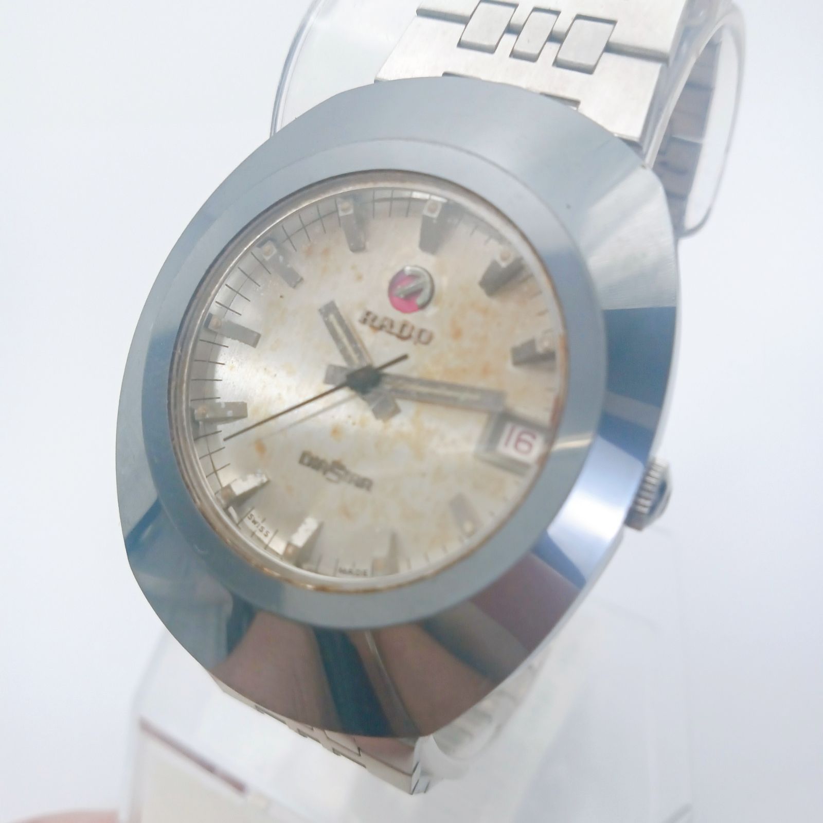 稼働 良品】1220-1 RADO DIASTAR ラドー ダイヤスター メンズ腕時計 