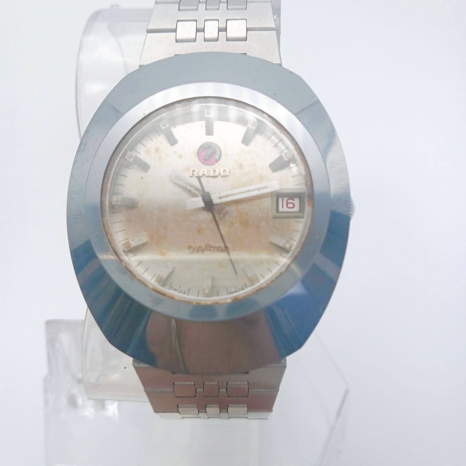 稼働 良品】1220-1 RADO DIASTAR ラドー ダイヤスター メンズ腕時計 