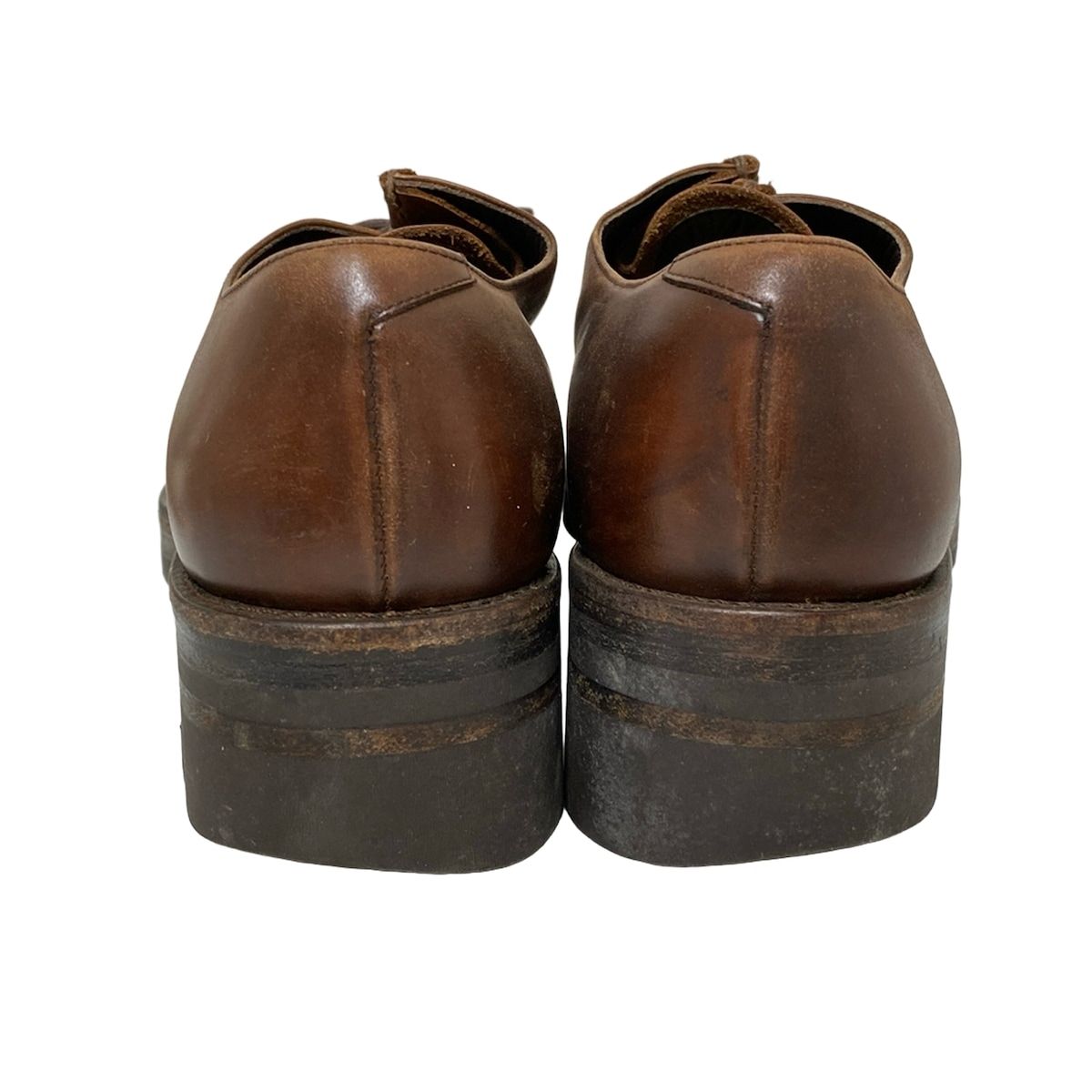 BALLY ブラウン 革靴 BALLY] オールド バリー レザーシューズ イタリア製 ブラウン US9