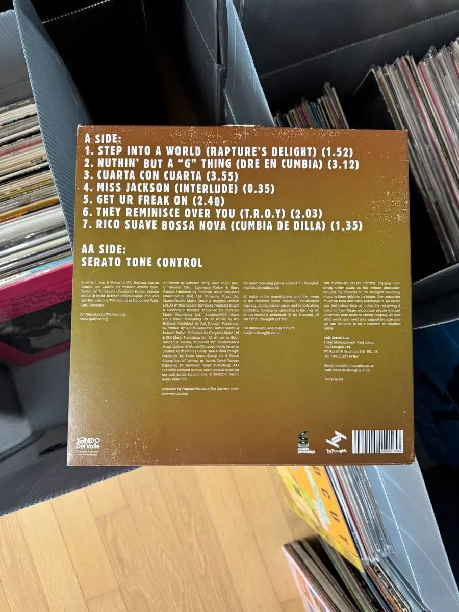 ラテン クラス Quantic ー Hip Hop En Cumbia LP