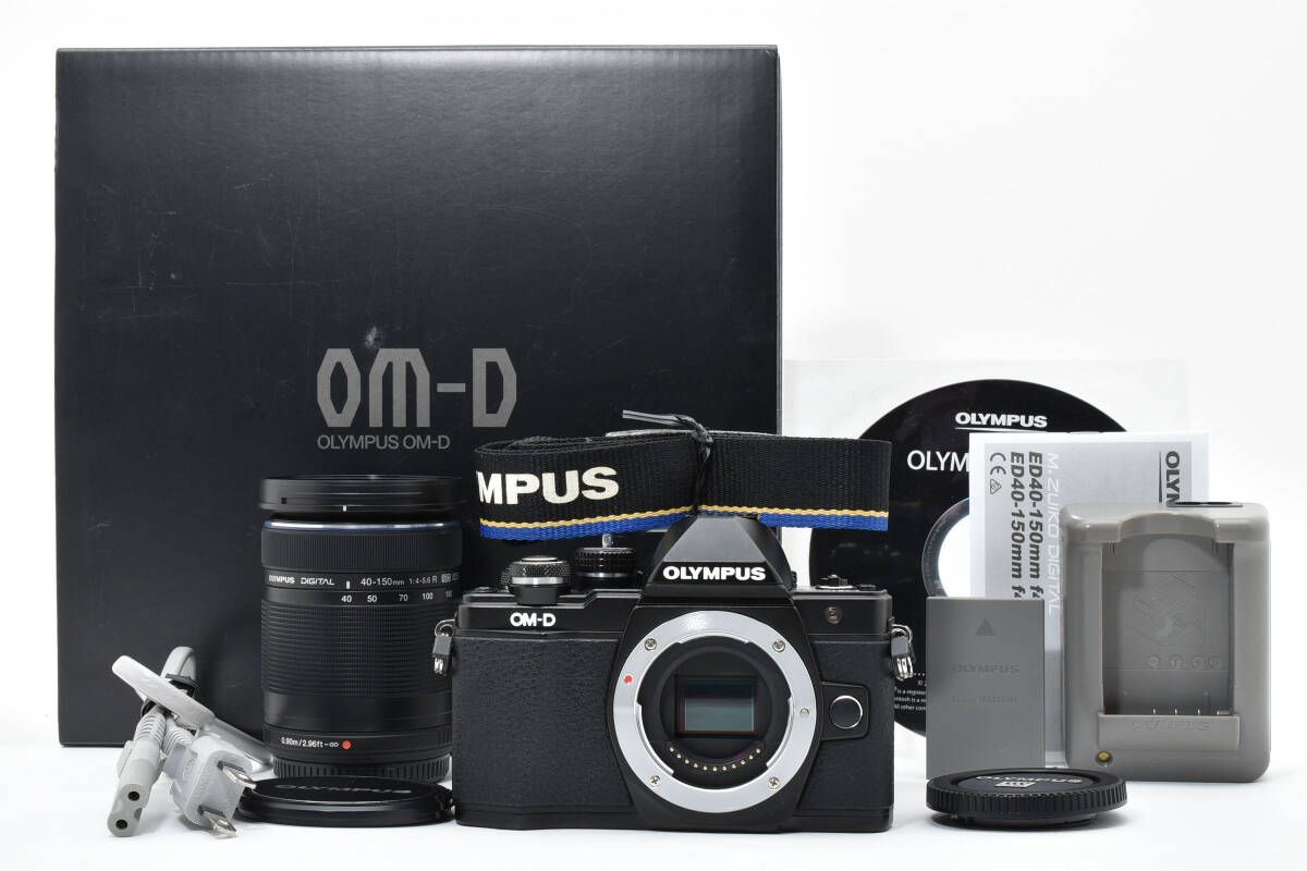 上品 ショット数5856回 オリンパス OLYMPUS OM D E M 10 Mark II 40 150 mm レンズセット T 38＃4930