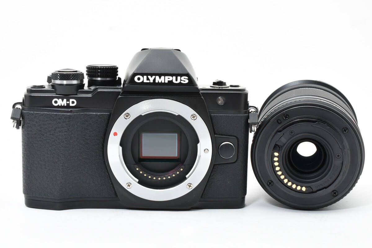  上品 ショット数5856回 オリンパス OLYMPUS OM D E M 10 Mark II 40 150 mm レンズセット T 38＃4930 ミラーレス一眼 デジタルカメラ