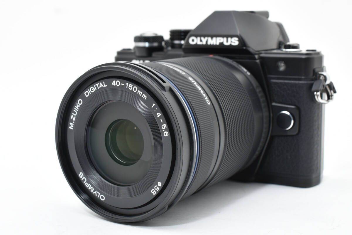 上品 ショット数5856回 オリンパス OLYMPUS OM D E M 10 Mark II 40 150 mm レンズセット T 38＃4930