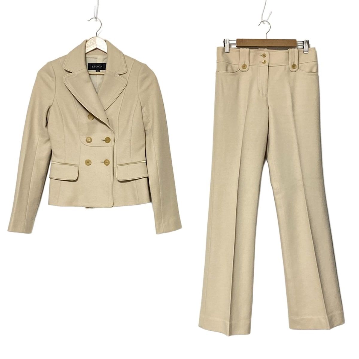 EPOCA エポカ レディースパンツスーツ レディース - ベージュ