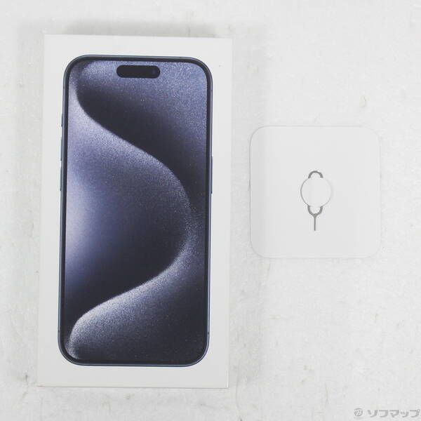 中古品〕 iPhone15 Pro 128GB ブルーチタニウム MTUA3J／A SIMフリー