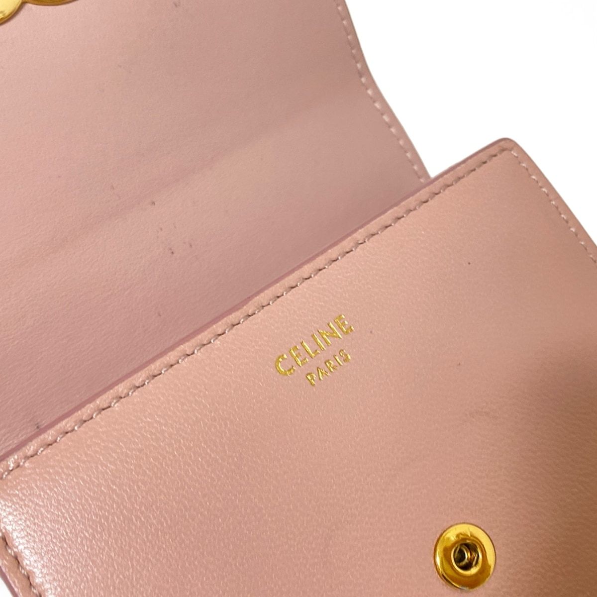 CELINE(セリーヌ) 3つ折り財布 スモール フラップ ウォレット 