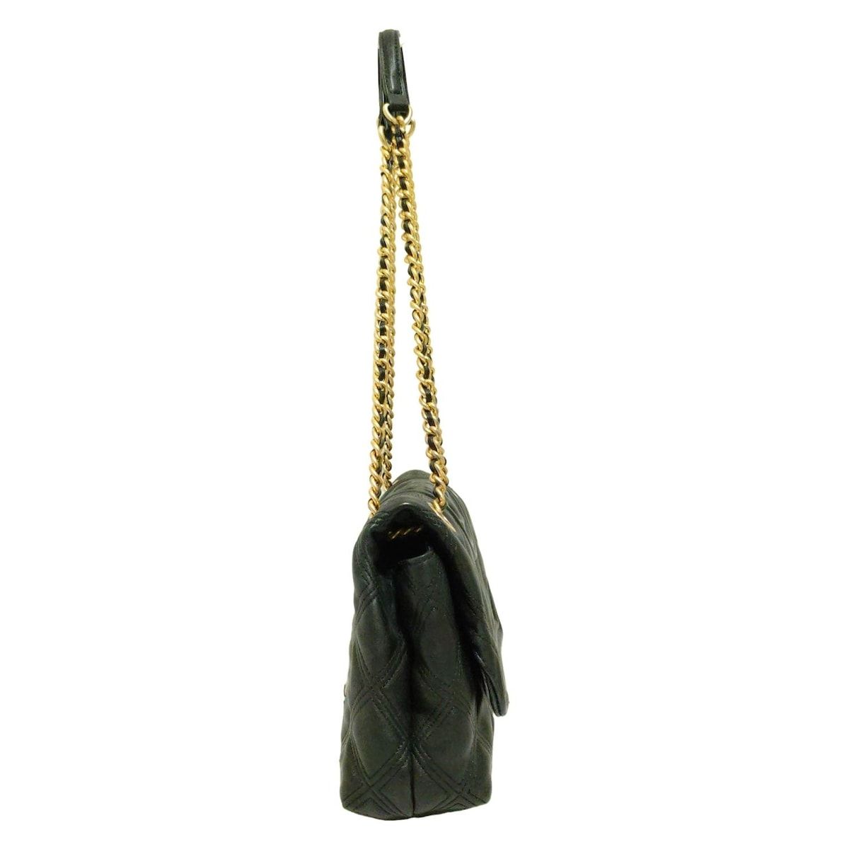 TORY BURCH(トリーバーチ) ショルダーバッグ - 黒×ゴールド