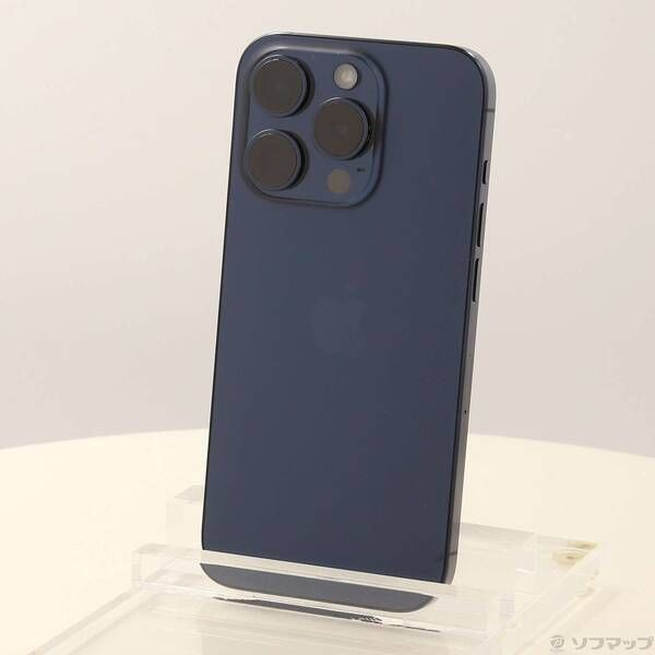 中古品〕 iPhone15 Pro 128GB ブルーチタニウム MTUA3J／A SIMフリー