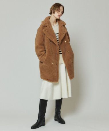 TOMMY HILFIGER トミーヒルフィガー テディ ボア ジャケット コート 