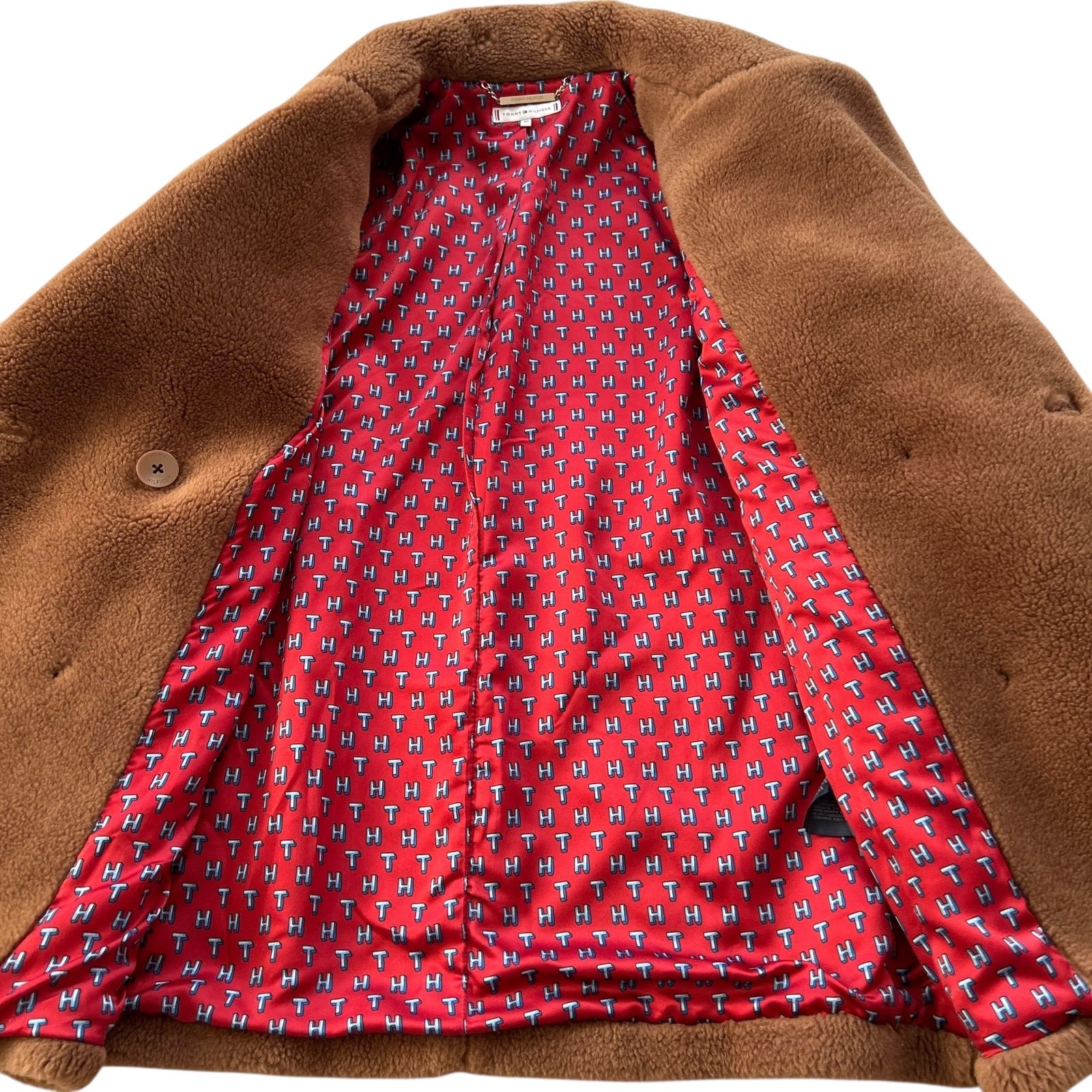 TOMMY HILFIGER トミーヒルフィガー テディ ボア ジャケット コート 