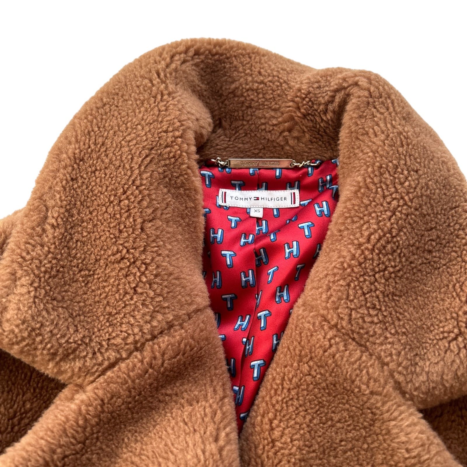 TOMMY HILFIGER トミーヒルフィガー テディ ボア ジャケット コート 