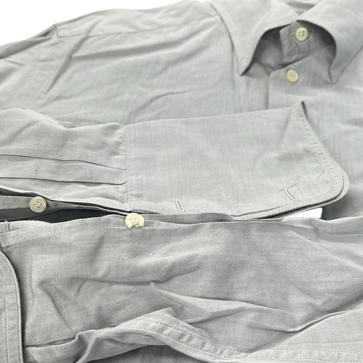 GIORGIOARMANI(ジョルジオアルマーニ) 長袖シャツ サイズ38/15 メンズ