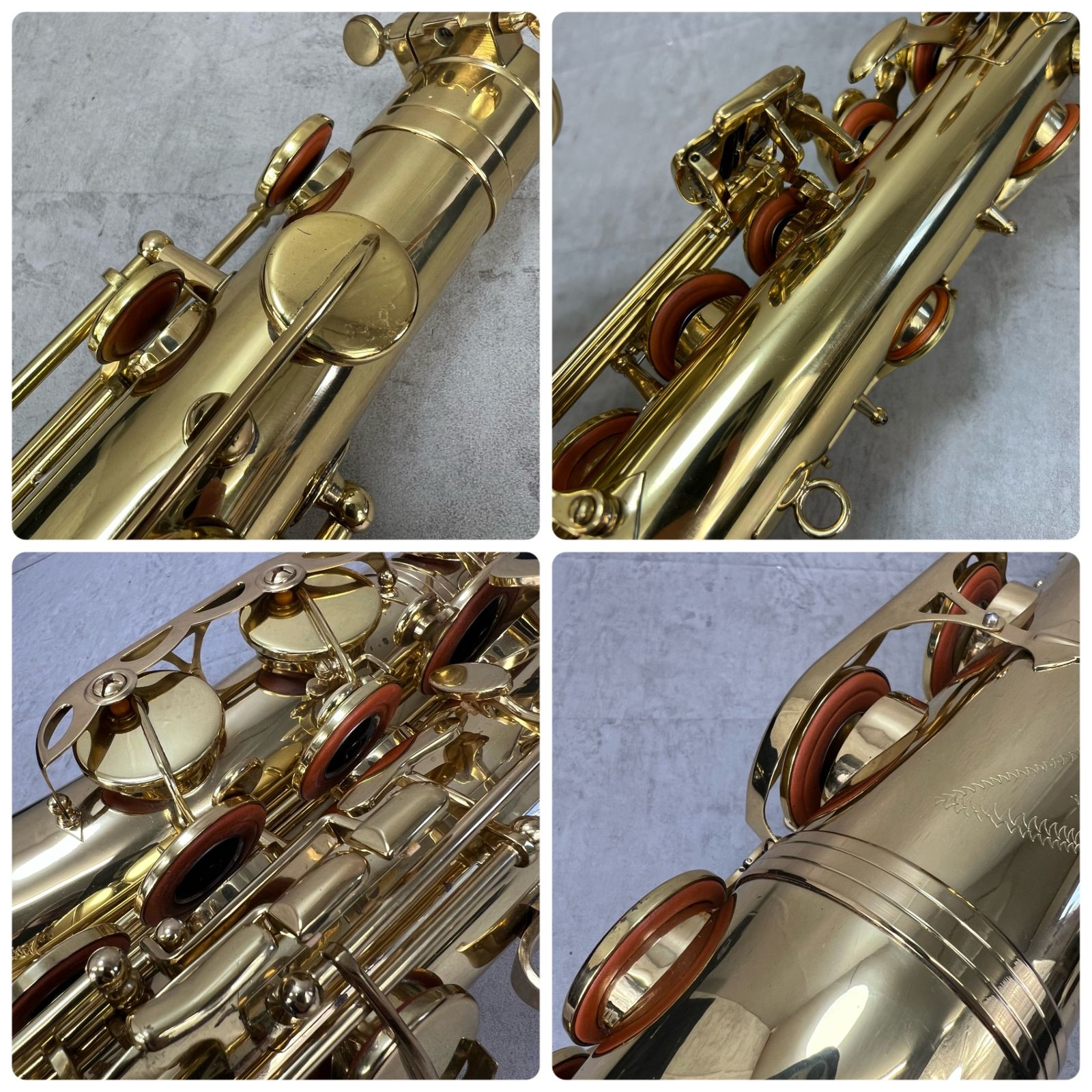 Maxtone テナーサックス 管楽器 ラッカー ハードケース マックストーン