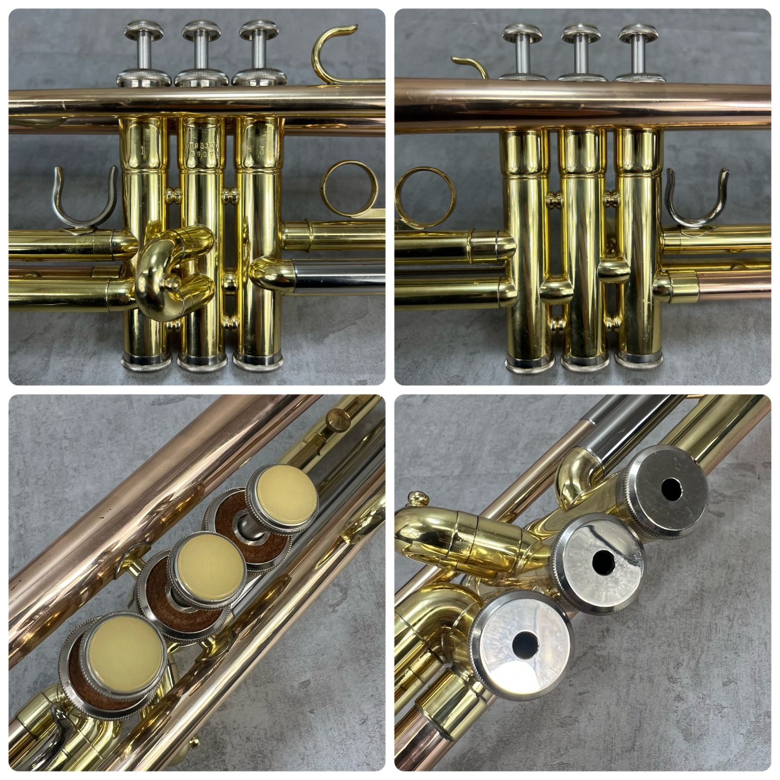 ヤマハ B♭トランペット YTR-3320 レッドブラス 赤ベル ラッカー