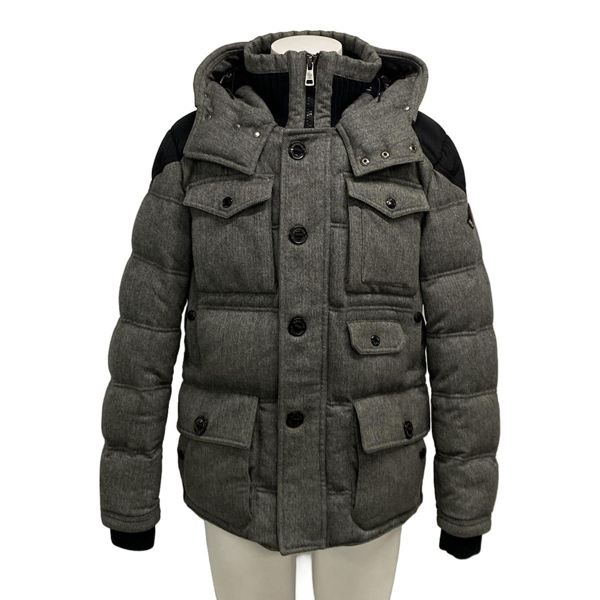 モンクレール ダウンジャケット 1 グレー MONCLER BRESLE GIUBBOTTO メンズ