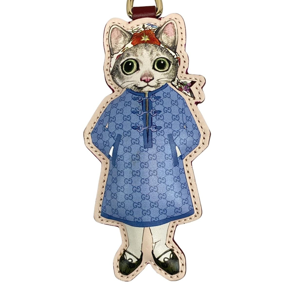 GUCCI(グッチ) キーホルダー(チャーム) ヒグチユウコ 猫 (BO)チャーム