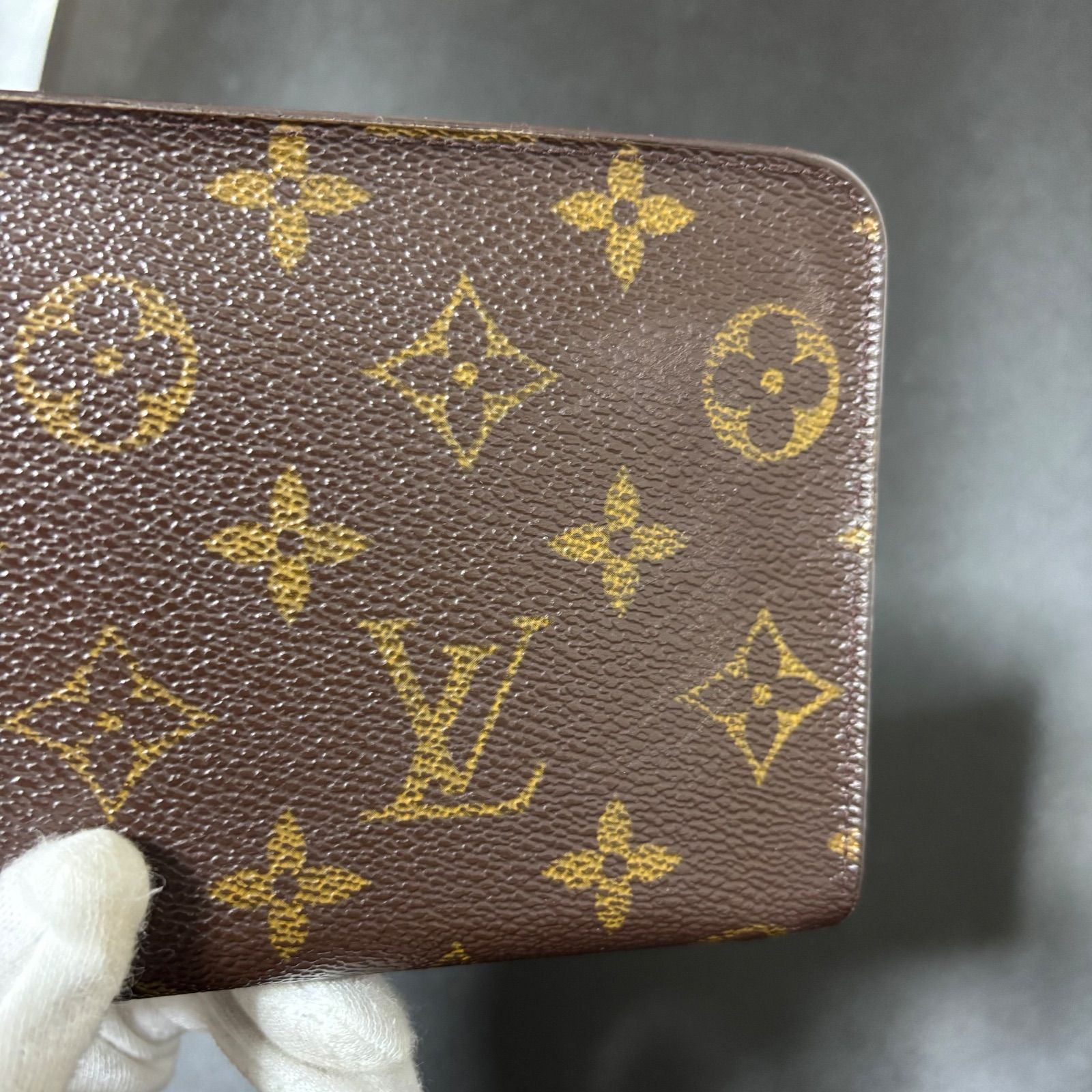 u33 ポルト モネ ジップ Louis Vuitton ルイ ヴィトン モノグラム 長