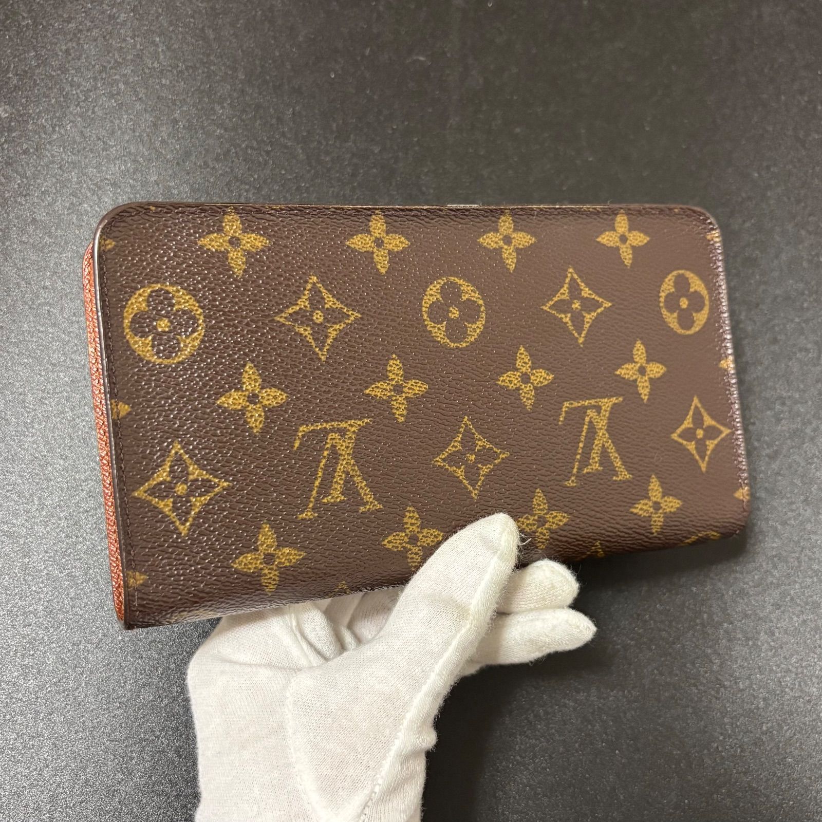 u33 ポルト モネ ジップ Louis Vuitton ルイ ヴィトン モノグラム 長