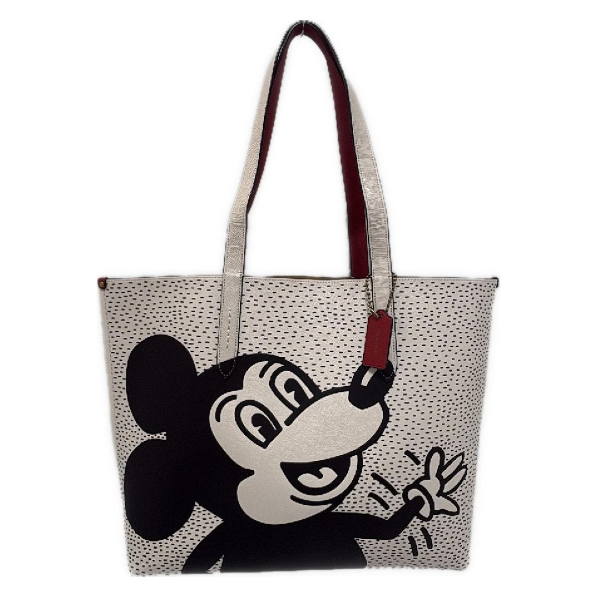 コーチ トートバッグ ディズニー ミッキー マウス X キース・ヘリング