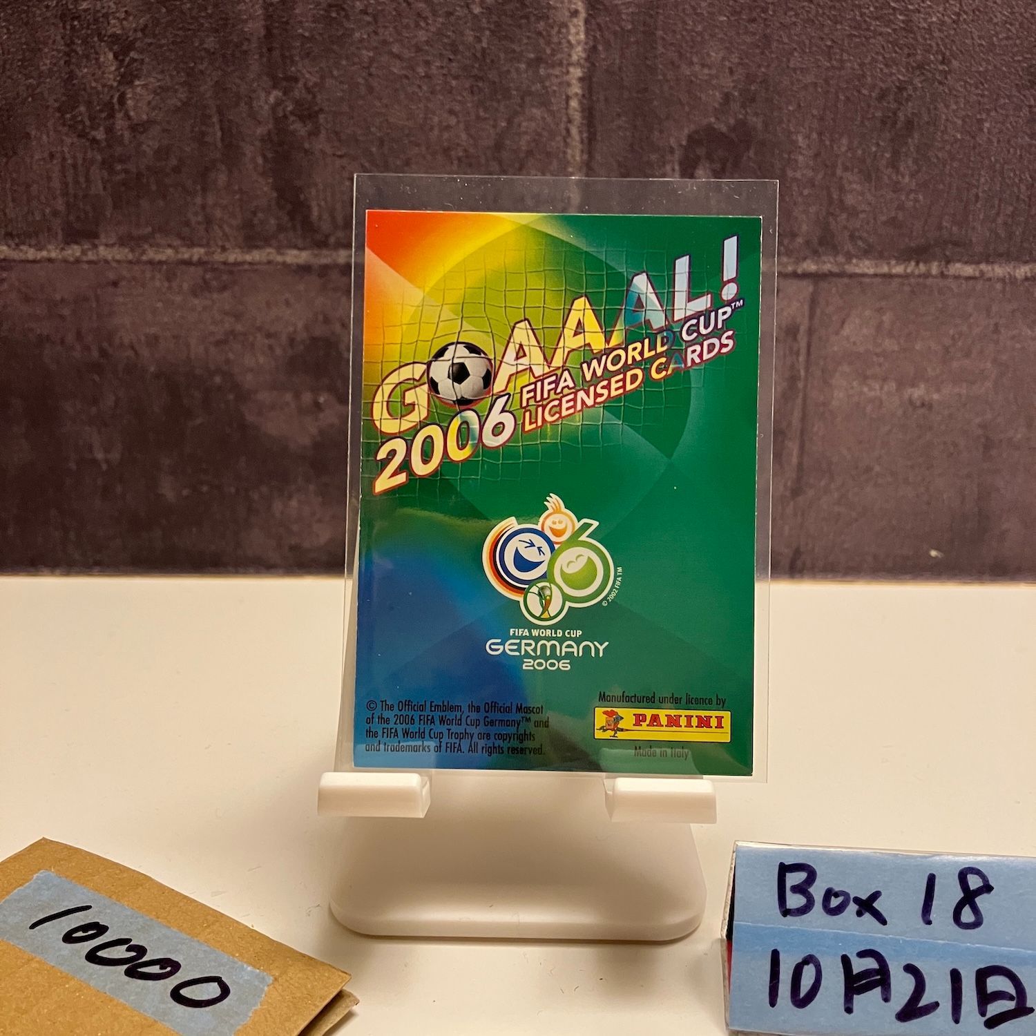 2006 Panini Lionel Messi 106 150 Argentina World Cup Germany Green カード