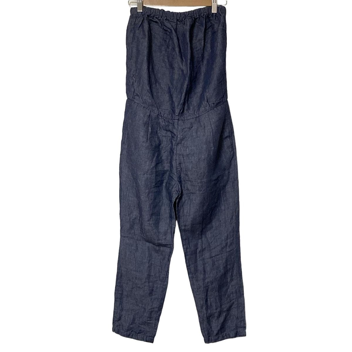 Ron Herman ロンハーマン オールインワン サイズS レディース - ネイビー クロップド 半端丈 ベアトップ