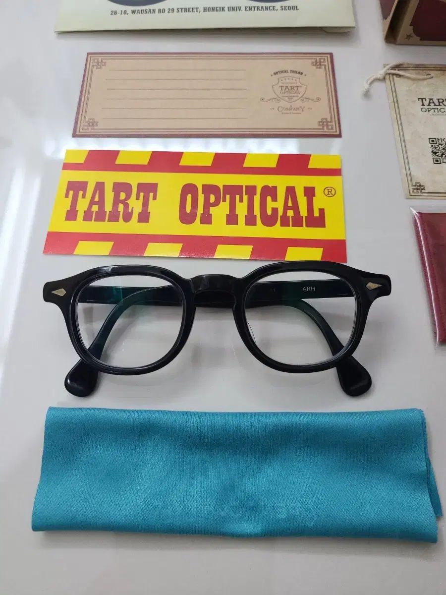 TART OPTICAL ARNEL タート オプティカル アーネル アネル 44 ブラック