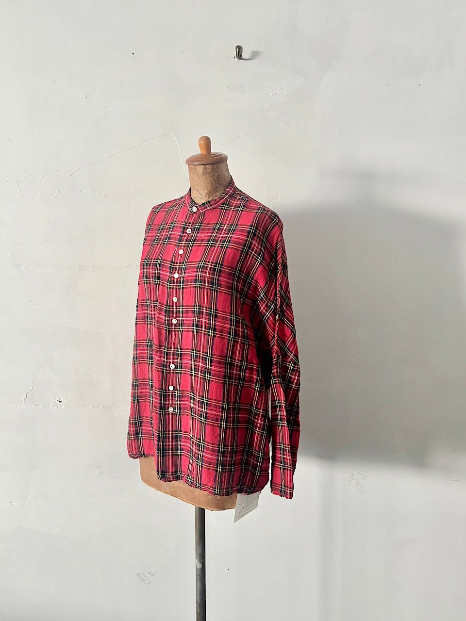 美品】オールドマンズテーラー BUGGY SHIRT col.Royal Stewart 2 