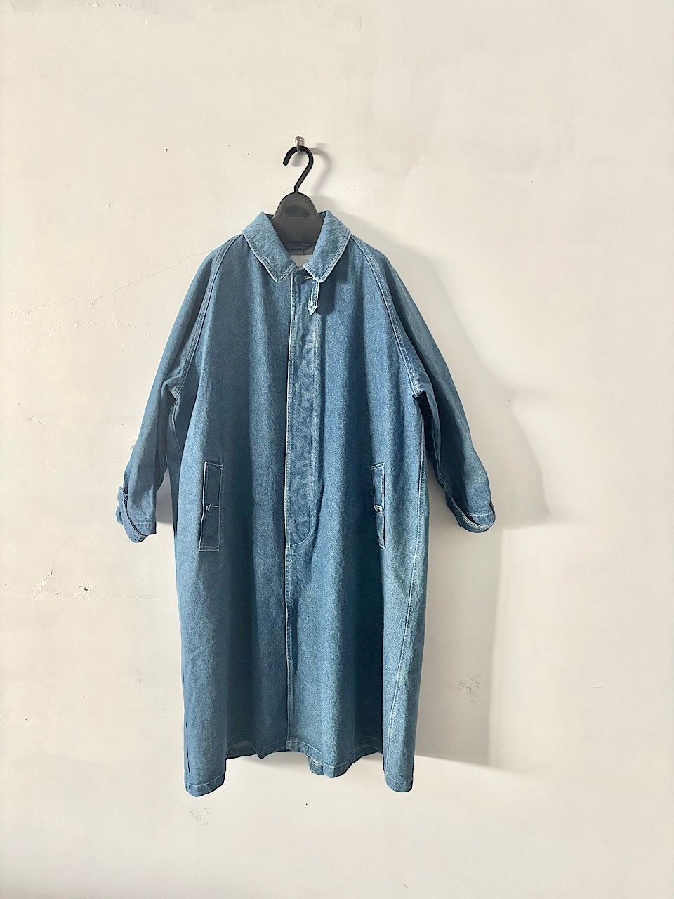 新品 タグ付 高山都 × oblekt（オブレクト） デニムステンカラーコート 美品】高山都さん・oblekt デニムステンカラーコート - メルカリ