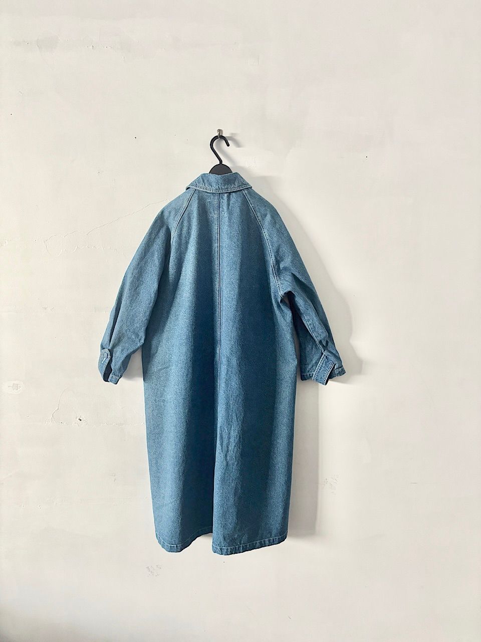 美品】高山都さん・oblekt デニムステンカラーコート - メルカリ