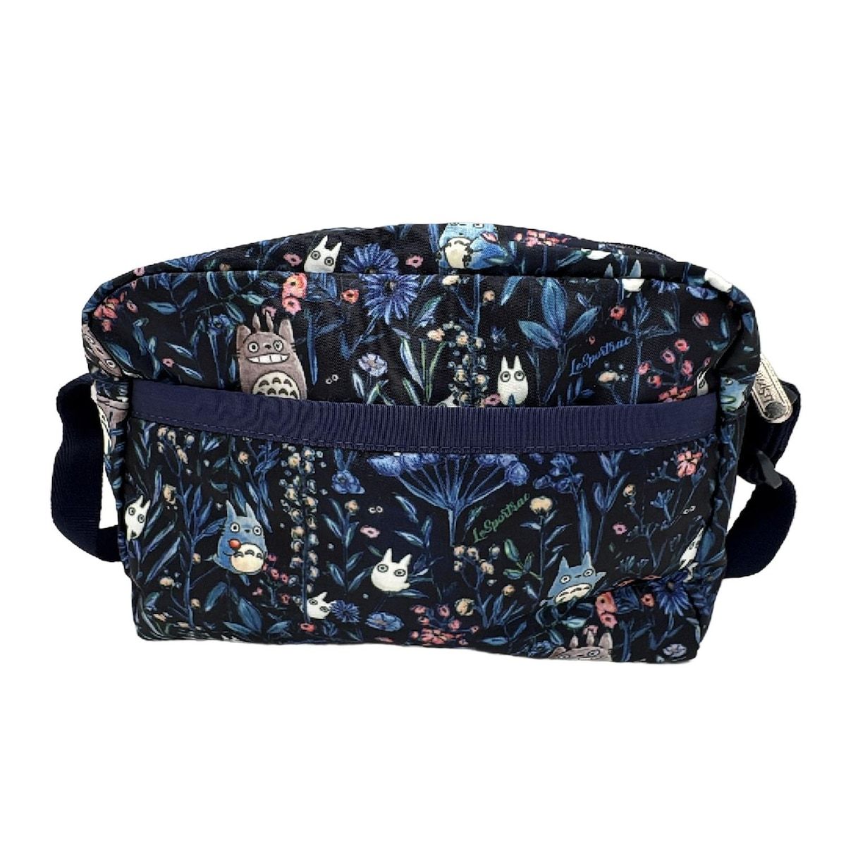 LESPORTSAC(レスポートサック) ショルダーバッグ - 黒×ネイビー×マルチ