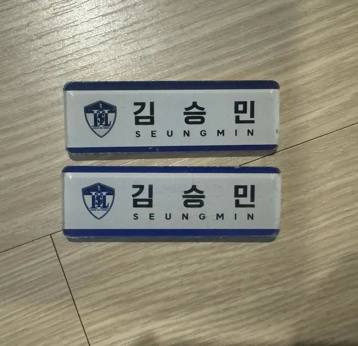 スキズ 釜山ポップアップ 名札 - メルカリ