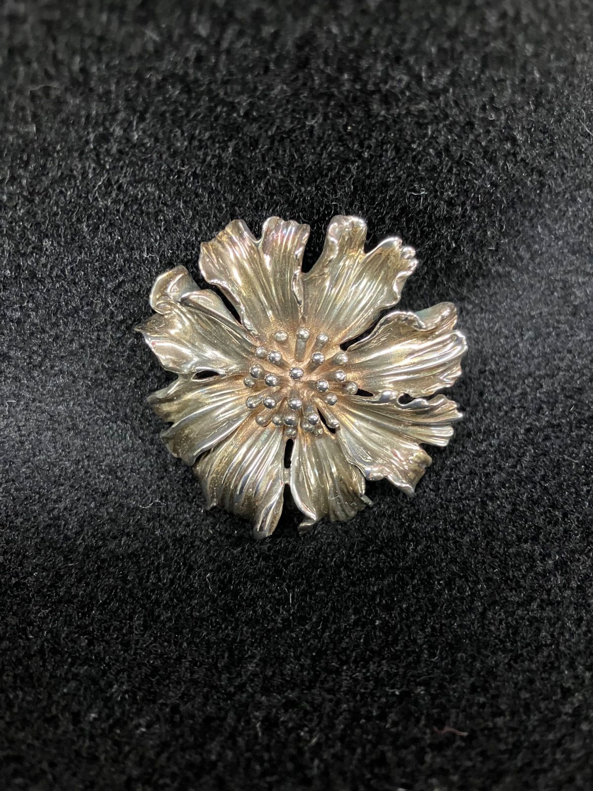 TIFFANY&Co. ティファニー フラワーモチーフ スターリングシルバー