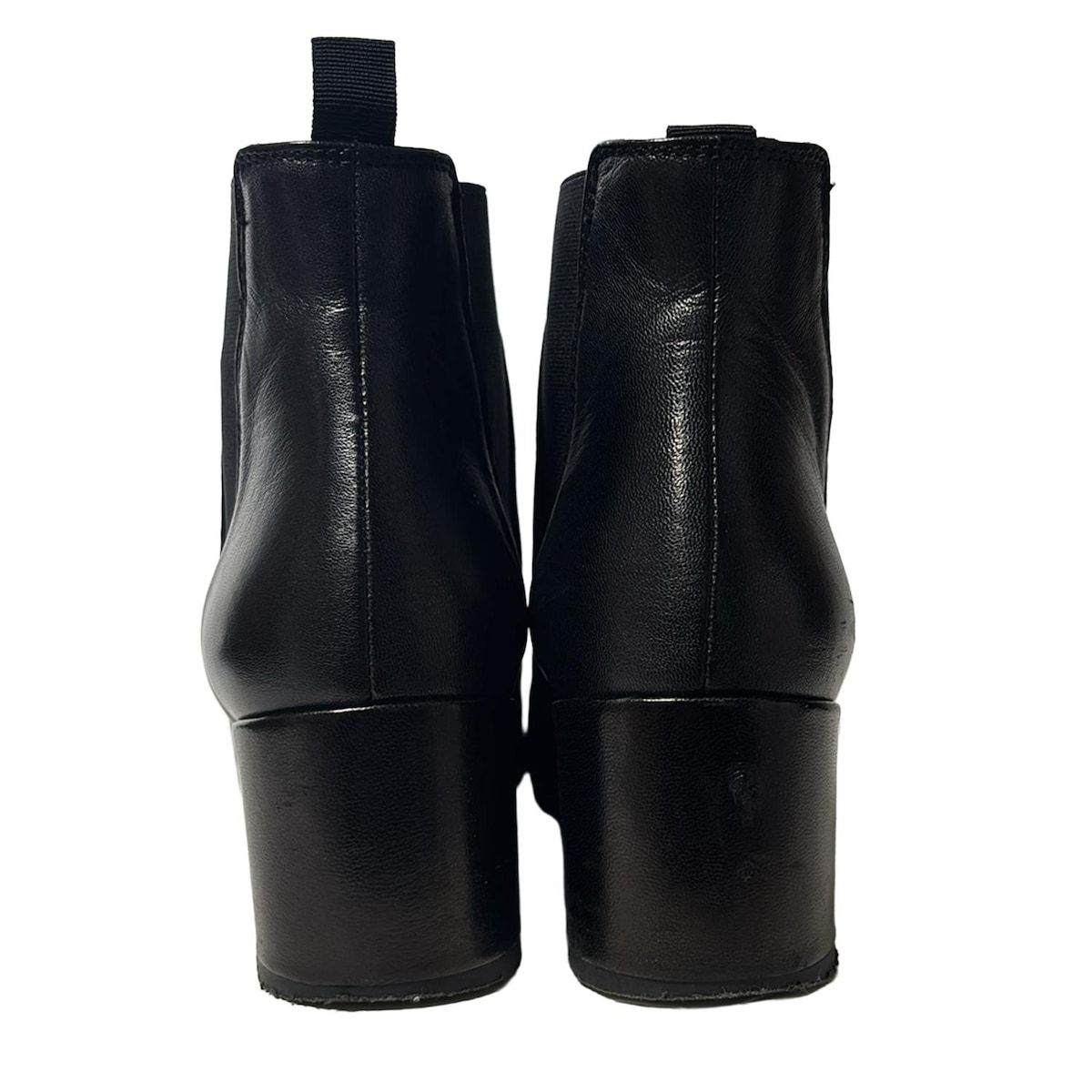 サイドゴア レザー